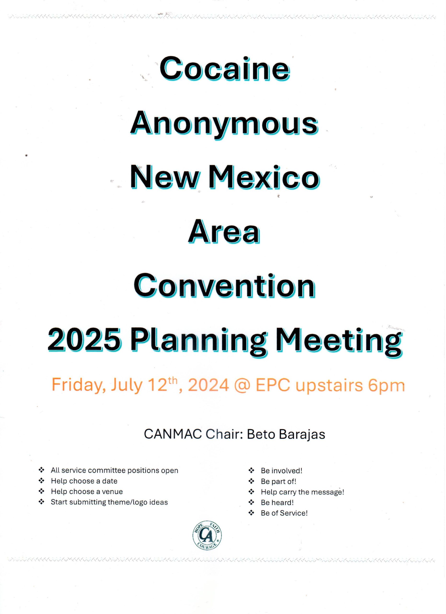 CANMAC Planning Meeting